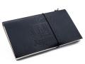 Odinė užrašinė – Handmade Leather Journal - My Book of Spells and other Thoughts - Black